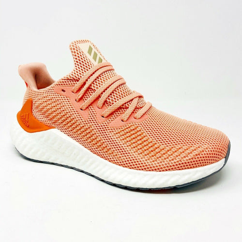 Adidas Alphaboost Semi Coral Glow Pink Mens Running Shoes Sneakers F33947