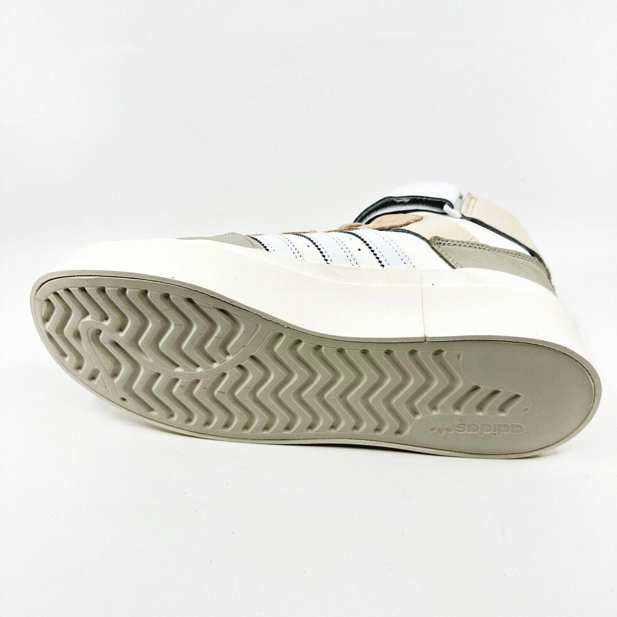 Adidas Forum Bonega Mid Ecru Tint Cloud Womens Sneakers GW7061