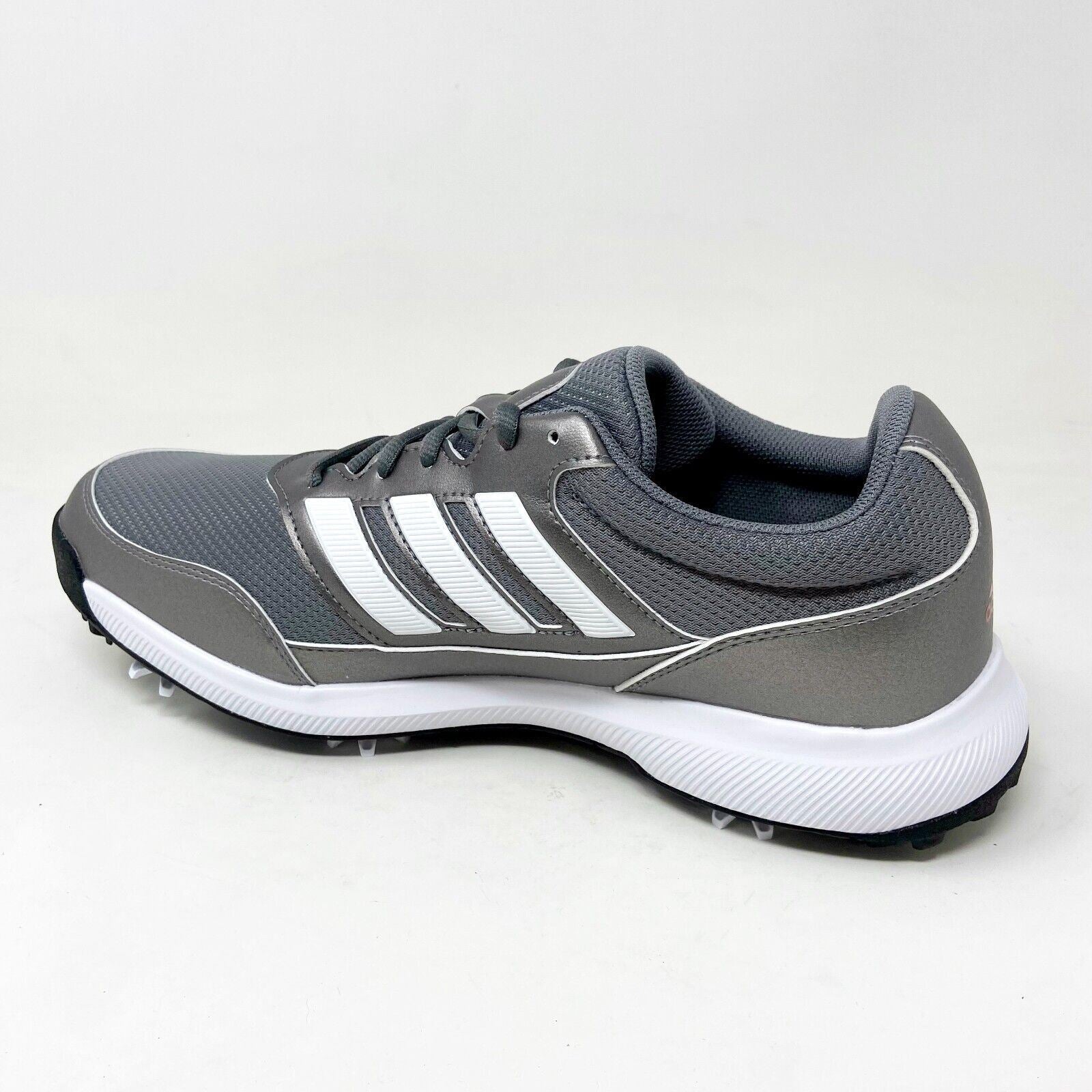 Adidas Tech Response 2.0 Iron White Scarlet Mens Wide Width Golf Shoes EE9420