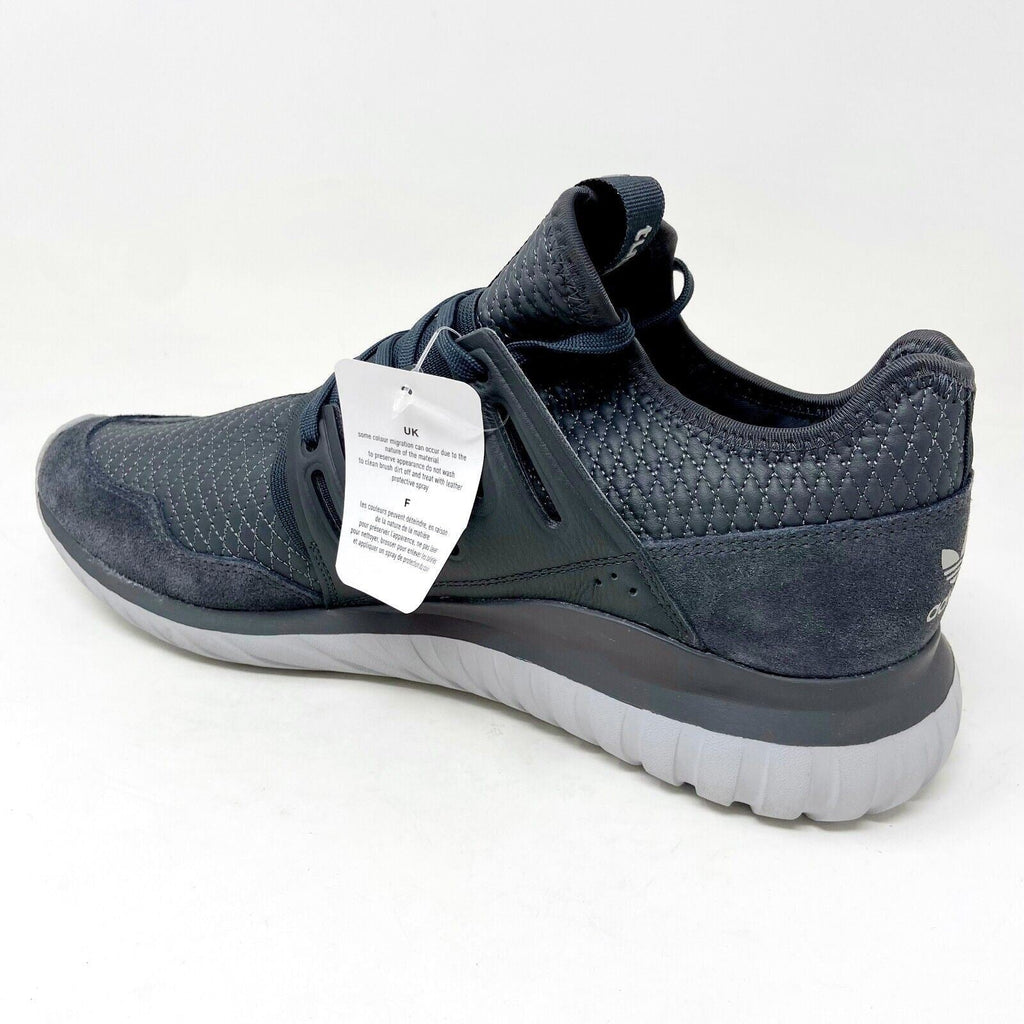 Adidas Originals Tubular Radial Solid Gray Mens Casual Trainers Sneakers BB2399