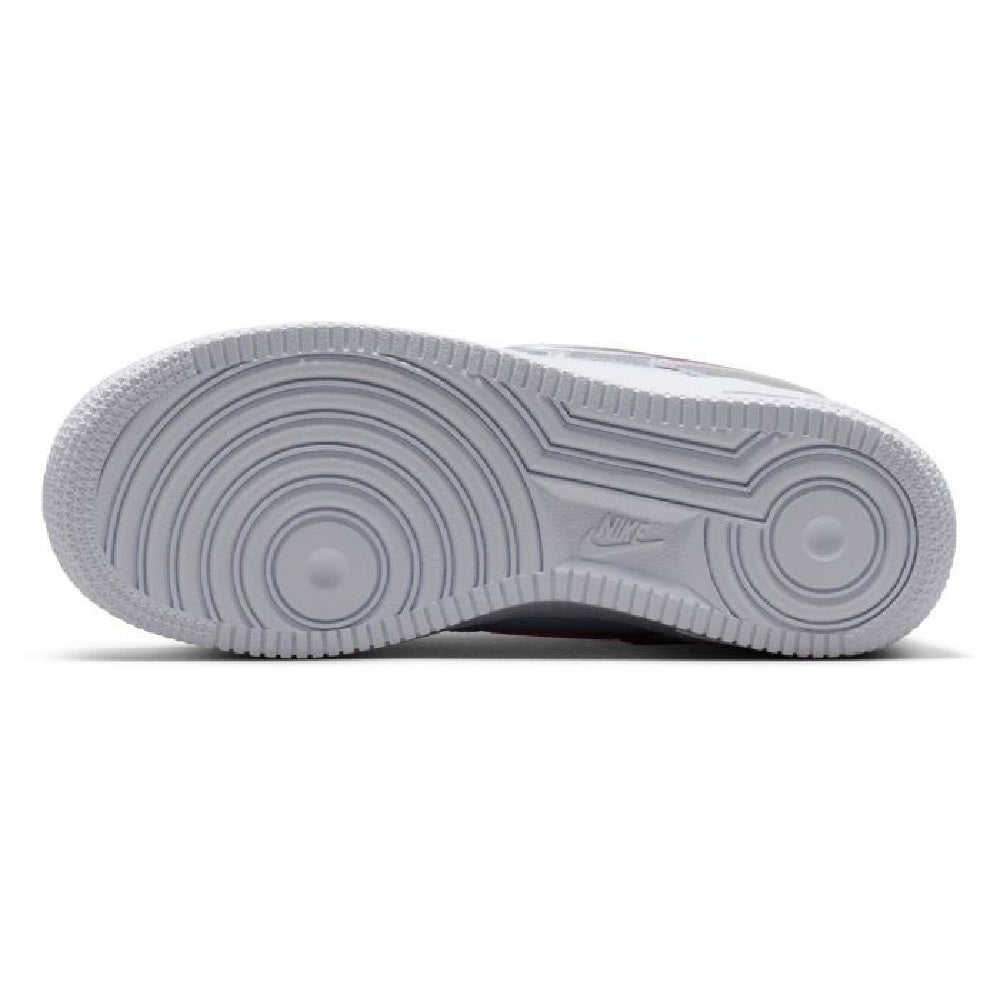 Big Kid's Nike Air Force 1 JES Football Grey/Tropical Pink (IR0595 001)